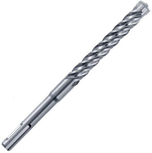 SDS Drill Bit Cross Tip 10x210mm 4-Flute Cross Tip Concrete Drilling